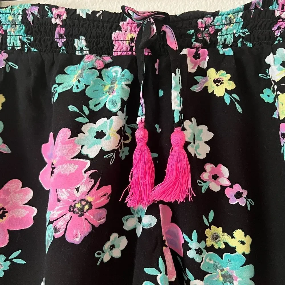 Justice floral Girl’s Short sz 12Y